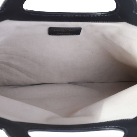 Dior Blue Oblique Jacquard Fold Over Clutch - Picture 7 of 7